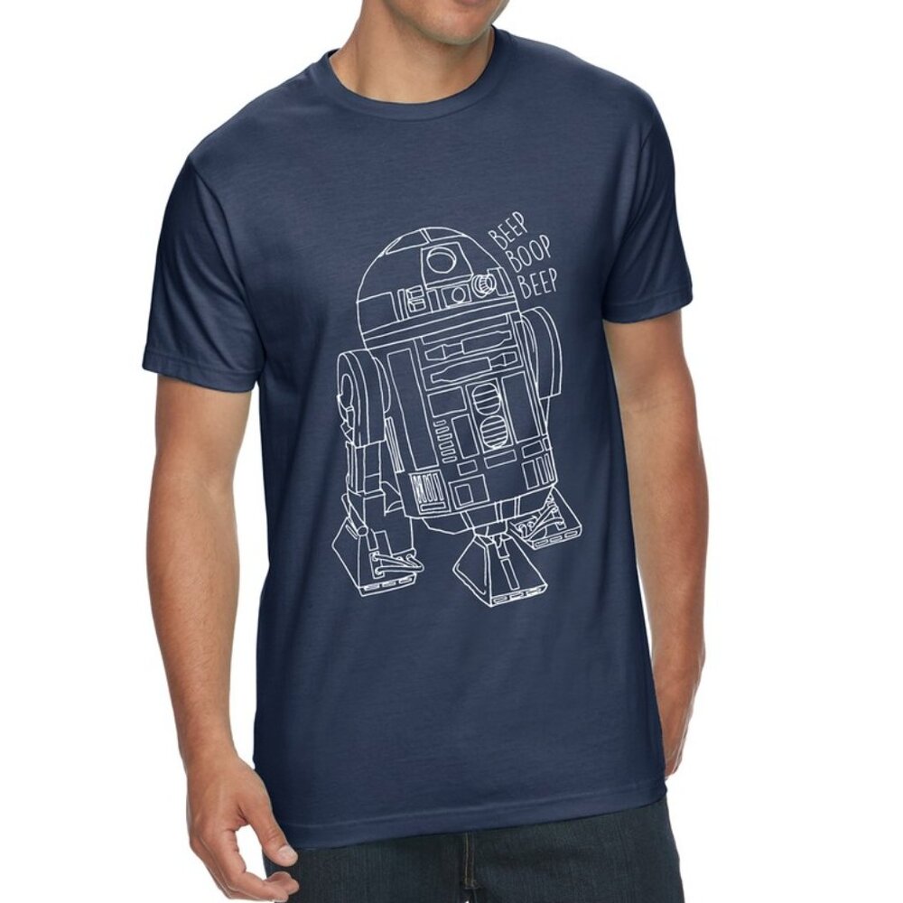 New! Star Wars R2-D2 Droid T-Shirt